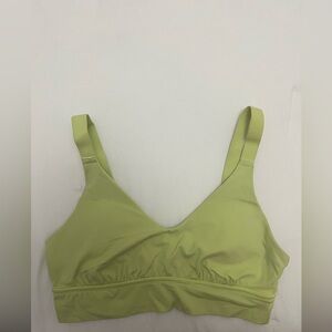 Aerie Green V-Neck Bra Intimates & Sleepwear